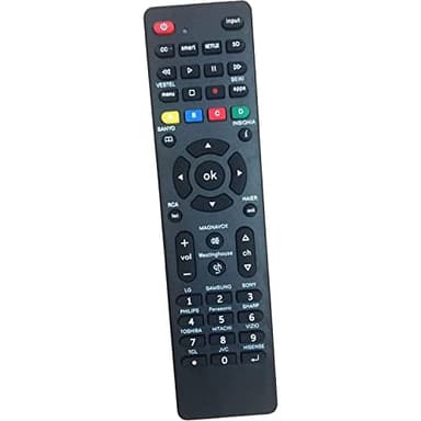 Universal TV Remote Control for Samsung, Vizio, Sony, Panasonic, Smart TV, HAIER, Toshiba, Philips, TCL - tv remote control universal for Contour Universal Control of TV/Smart TV