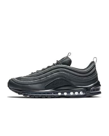 Nike Air Max 97 Men's Fitness Shoes, Black / White, 46 EU