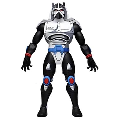 NECA Offical Ultimate Colossal Chrome Dome TMNT Cartoon Neca 7" Figurine, Adult Collectible Item, Halloween