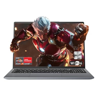 ACEMAGIC Laptop, 16.1 inch FHD Display Laptop with AMD Ryzen 7 5700U Processor(beat i7-1265U), up to 4.3Ghz 16GB Ram DDR4 512GB SSD Notebook with Backlit Keyboard, Support WiFi 6