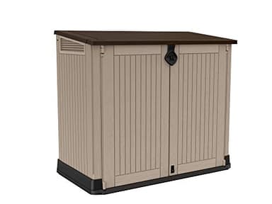 Keter Store It Out Midi Outdoor Garden Shed, Taupe/Beige, 800 Litres