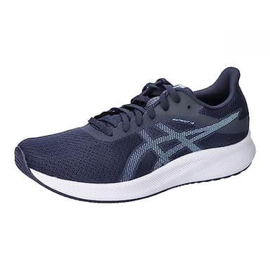 ASICS Men's Patriot 13 Sneaker, Black White, 8.5 UK
