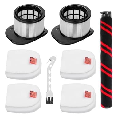 Filter Roller Brush Accessories for Shark IZ400UK IZ400UKT IZ400 IZ420UKT IZ420 Stratos Anti Hair Wrap Plus Pet Pro Cordless Stick Vacuum Cleaner Replacement Parts