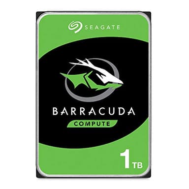 Seagate Barracuda 1TB, internal Hard Drive HDD, 3.5 Inch, 7.200 U/Min, 64MB Cache, SATA 6 Gb/s (ST1000DMZ14)