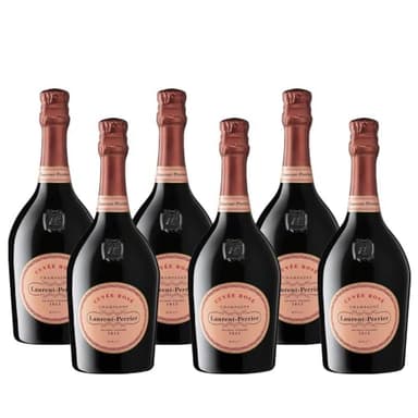 Laurent Perrier Cuvee Rose Brut Champagne Pinot Noir NV 75 cl (Case of 6)