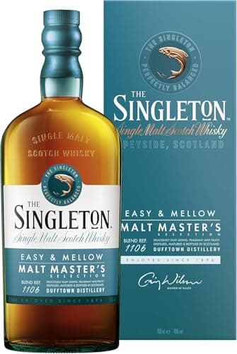 The Singleton Malt Master Selection | Single Malt Scotch Whisky | 40% Vol | 70cl | Fragrant | Fruity & Mellow Scottish Whisky | Speyside Single Malt Whisky Matured In 3 Cask Types