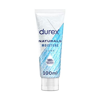 Durex Naturals Moisture Lube, Water Based Natural And Moisturising Formula,100ml (Packaging May Vary)