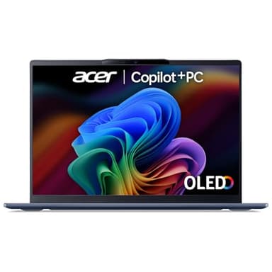 Acer Swift AI SF14-51 Laptop - Intel Core Ultra 7 256V, 16GB, 1TB SSD, Integrated Graphics, 14 Inch 2.8K OLED Adobe and DCI-P3 100 Percent, Windows 11, Blue
