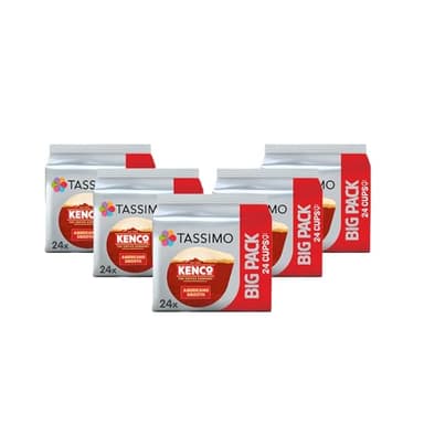 Tassimo Kenco Americano Smooth Coffee Pods x 24 (Pack of 5, Total 120 Drinks)
