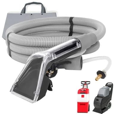 Extractor Attachment Compatible with Rug Doctor Mighty Pro, X3, Wide Track Carpet Cleaner, Durable Brass Trigger, 12ft Hose, Suitable for Carpets, Car Interiors & Mattresses