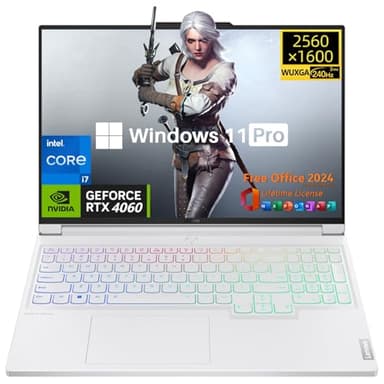 Lenovo Legion 7i Gaming Laptop, NVIDIA RTX 4060, Intel i7-14700HX(Beats i9-13900HX, Up to 5.5 GHz), 16" LCD IPS WQXGA 240Hz, 32 GB DDR5, 2 TB SSD, Wi-Fi 6E, Windows 11 Pro, Microsoft Office 2024 Pro