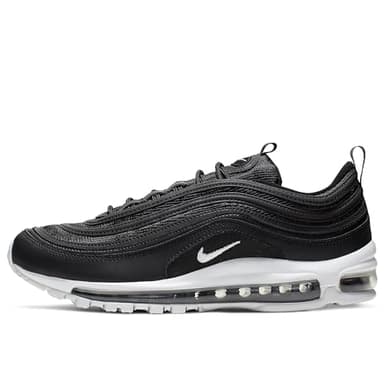NIKE Men's Nike Air Max 97 Running Shoes, Black Black White 001, 10.5 UK