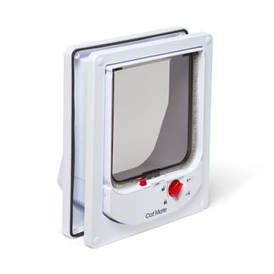 Rosewood 14063 Cat Mate Electromagnetic Cat Flap, White