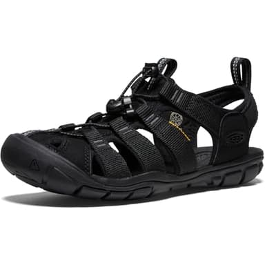 KEEN Women's Clearwater CNX SANDAL,Black/Black, 5UK