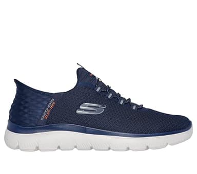 Skechers Men's Summits HIGH Range Sneaker, Navy, 8 UK Wide