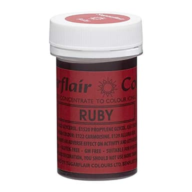 Sugarflair Spectral Concentrated Paste Colour – Ruby