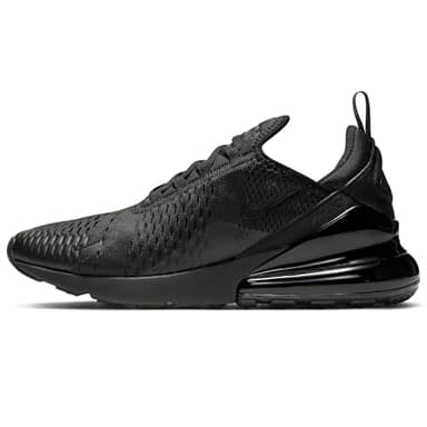 NIKE Mens Air Max 270 Sneaker, Black Black Black Black 005, 9 UK