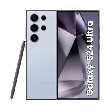 Samsung Galaxy S24 Ultra 5G, Titanium Blue, 512GB Storage (Renewed)