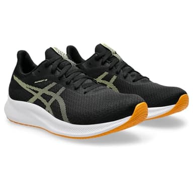 ASICS Men's Patriot 13 Sneaker, Black/Huddle Yellow, 10.5 UK