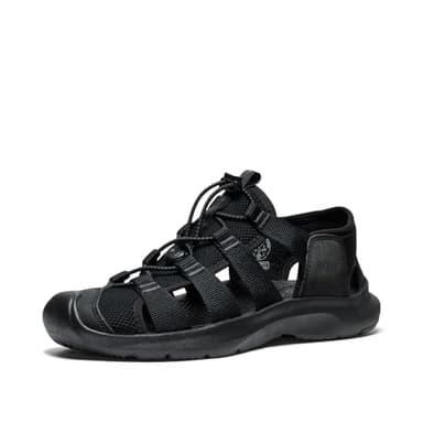 KEEN Men's Seanik H2 Sandals, Black/Magnet, 10.5 UK