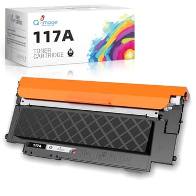 Q-image 117A Toner Cartridge Compatible for HP 117A 117 Color Laser MFP 179fwg 178nwg 179fnw 178nw 150a 150nw 179 178 150 W2070A W2071A W2072A W2073A (Black)