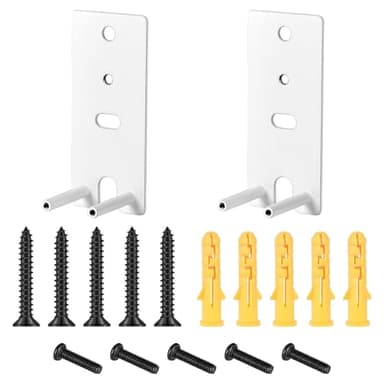 SEIWEI 2Pcs White Wall Mount Brackets Compatible with Bose Surround Speakers 700, OmniJewel Lifestyle 650 Home Entertainment System