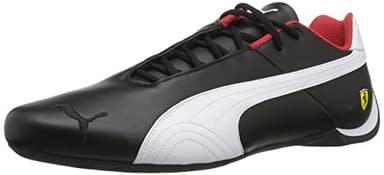 PUMA Men's Ferrari Future Cat OG Sneaker, Black White Black, 9 UK