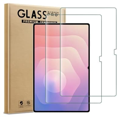 AOKUMA Tempered Glass for Samsung Galaxy Tab S10 Ultra/Tab S9 Ultra 14.6 Screen Protector, [2 Pack] Premium Quality Guard Film, Case Friendly, Shatterproof, Shockproof, Scratchproof, Oilproof