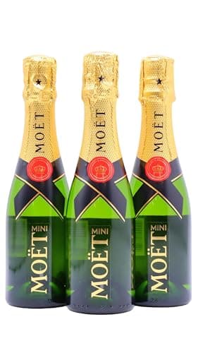 Moet & Chandon - Impérial Brut NV Mini - Champagne 20cl x 3 12% ABV (3 x 20cl)