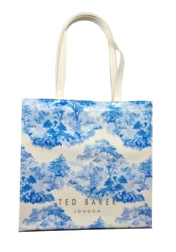 Ted Baker Womens Large Roxicon Romantic Large Printed Icon Bag in White