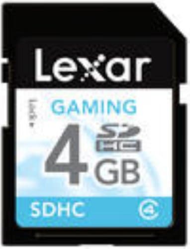 Lexar Professional Gaming Edition 4GB SDHC Flash Memory Card Compatible with Nintendo Wii and Nintendo DSi