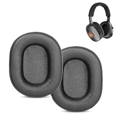 XRHTONG Vibration Earpads Replacement Compatible with House of Marley Positive Vibration XL ANC Wireless Headphone Ear pads Cushion(Softer Leather/High Density Foam)