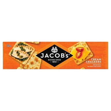 Jacob's Original Cream Crackers, 300 g (Pack of 1)