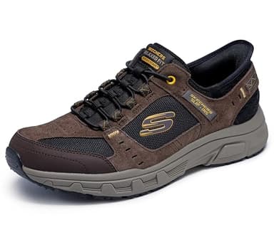 Skechers Men's Oak Canyon CONSISTENT Winner Hiking Shoe, Brown, 9 UK