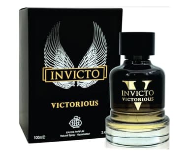 Invicto Victorious Perfume for Men | Invictus Edp Eau De Parfum 100ml | Lemon and Vanilla Fragrance | Made in Dubai by Sapphire's Choice