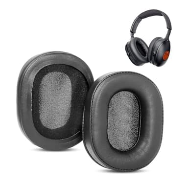 HTINDUSTRY Replacement Earpads Cushion Compatible with House of Marley Positive Vibration XL ANC Wireless Headphone Ear pads with Softer Leather/High Density Foam