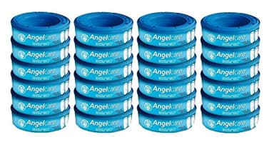 Angelcare Nappy Bin Refill Pack Plus Pack of 24