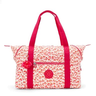 Kipling ART M Large Tote, Totes, Latin Cheetah (Red)
