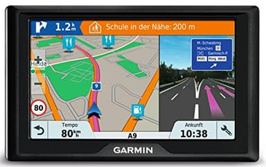 Garmin drive sat navigation touch screen, lifetime map updates & traffic infos (Certified Refurbished), black