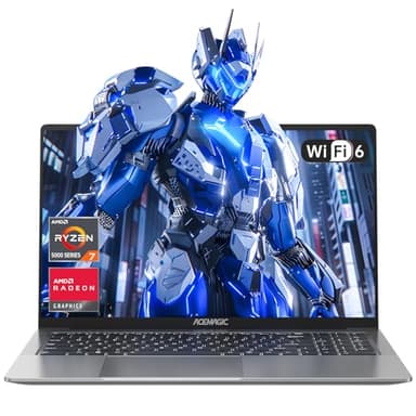ACEMAGIC Newest Laptop Computer - 16.1'' FHD Display Laptop with AMD Ryzen 7 5700U Processor(beat i7-1265U), 16GB Ram DDR4x2 512GB SSD Notebook Computer with Backlit Keyboard, WiFi 6