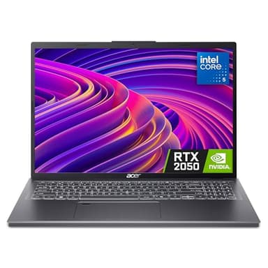 Acer Aspire 16 A16-51GM Laptop - Intel Core 5 120U, 16GB, 1TB SSD, NVIDIA GeForce RTX 2050 4G, 16" WUXGA, Windows 11, Iron