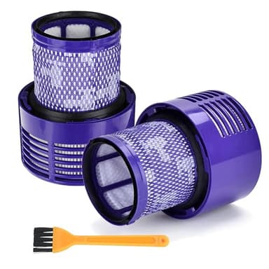 2Pack V10 Filter for Dyson, Vacuum Filter Replacement for Dyson V10 Cyclone Series Absolute Animal Motorhead Total Clean - Washable Reusable, Replace Part # 969082-01, NOT for V10 Slim