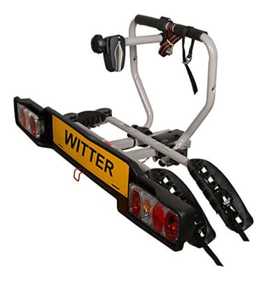 Witter ZX202 Bolt-on Towball Mounted 2 Bike Rack | Maximum load 34 kg | Lightboard for 13pin sockets