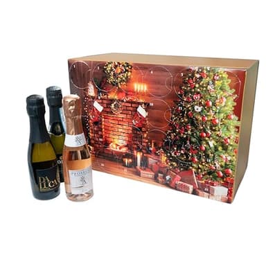 Prosecco and Sparkling Wine Christmas Advent Calendar | 24 x 20cl Bottles |