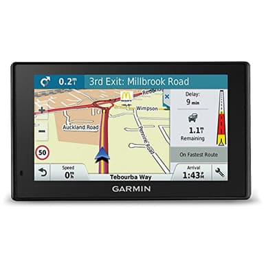 Garmin DriveSmart 51LMT-D 5-Inch Satellite Navigation System with Lifetime Map Updates for the UK and Ireland - Black