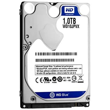 Western Digital WD10JPVX - WD 1TB BLUE 2.5 INCH 9.5mm 5400RPM 8MB SATA 6Gb/SEC INTERNAL HDD