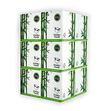 The Cheeky Panda Box of Cube Tissues