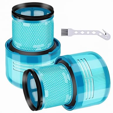 2 Pack Replacement V15 Filters for Dyson V15 Detect,V15 Detect Absolute, V15 Submarine,V11 Torque Drive, V11 Animal, SV14 Cordless Stick Vacuum,Part 970013-02,Green