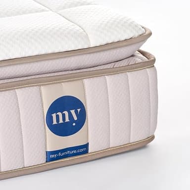 MY Furniture Ultimate Super King Mattress 6FT–11"/27cm, Medium-Firm Orthopedic Pillow-Top Hybrid,7-Zone Pocket Spring & Gel Memory Foam, Tencel Cover–00-Night Trial,5-Year Warranty + Free Protector