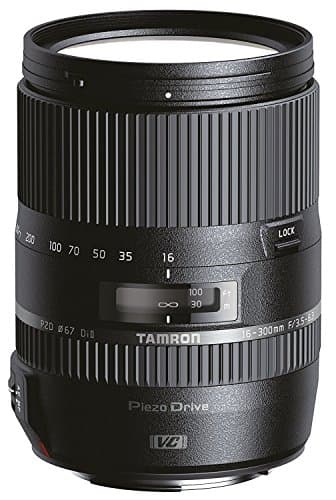 TAMRON - 16-300 mm F/3.5-6.3 Di II VC PZD Canon EF-S - Black - B016E